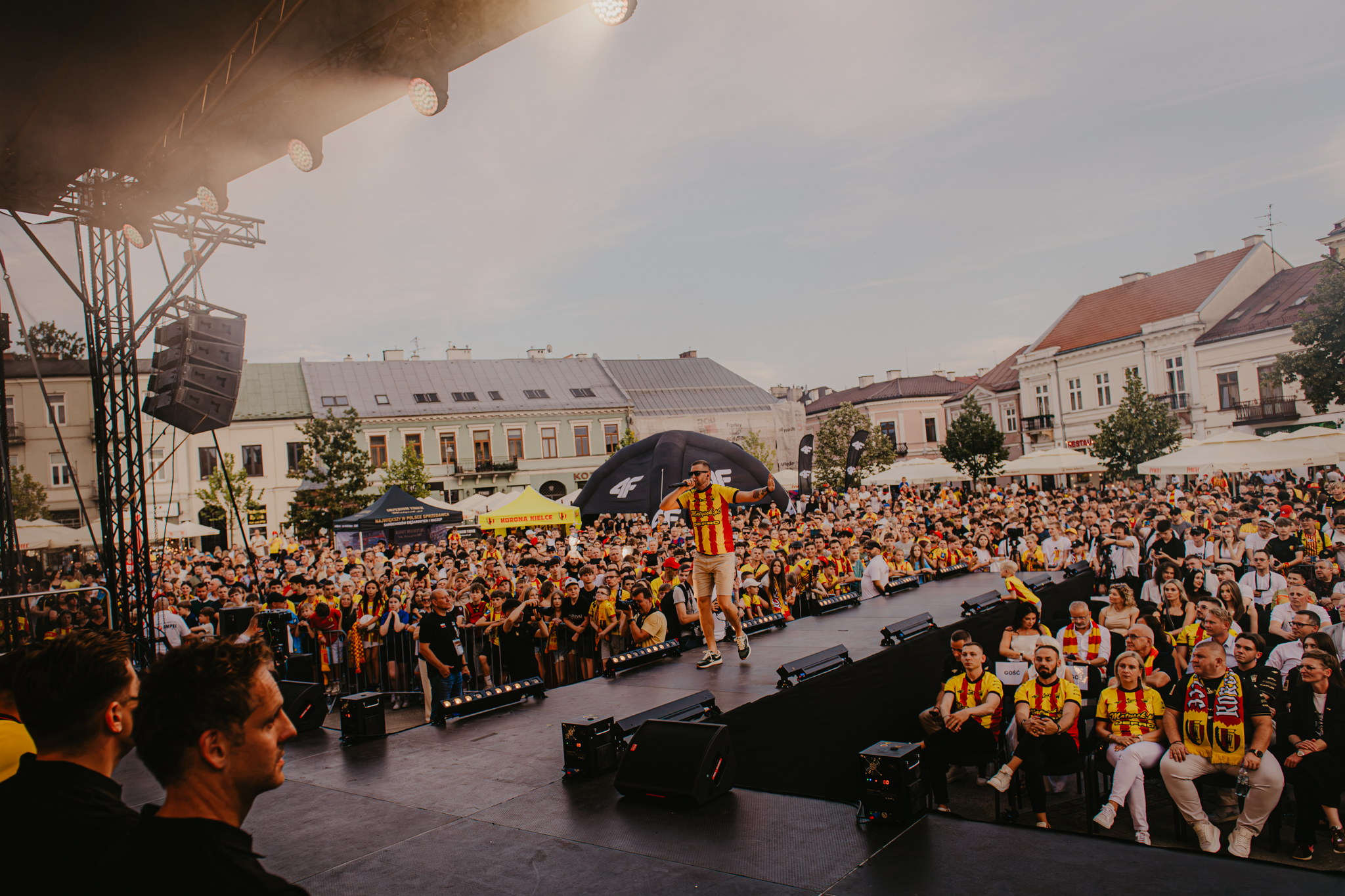 Korona Kielce - Prezentacja drużyny — realizacja Smartside Multimedia