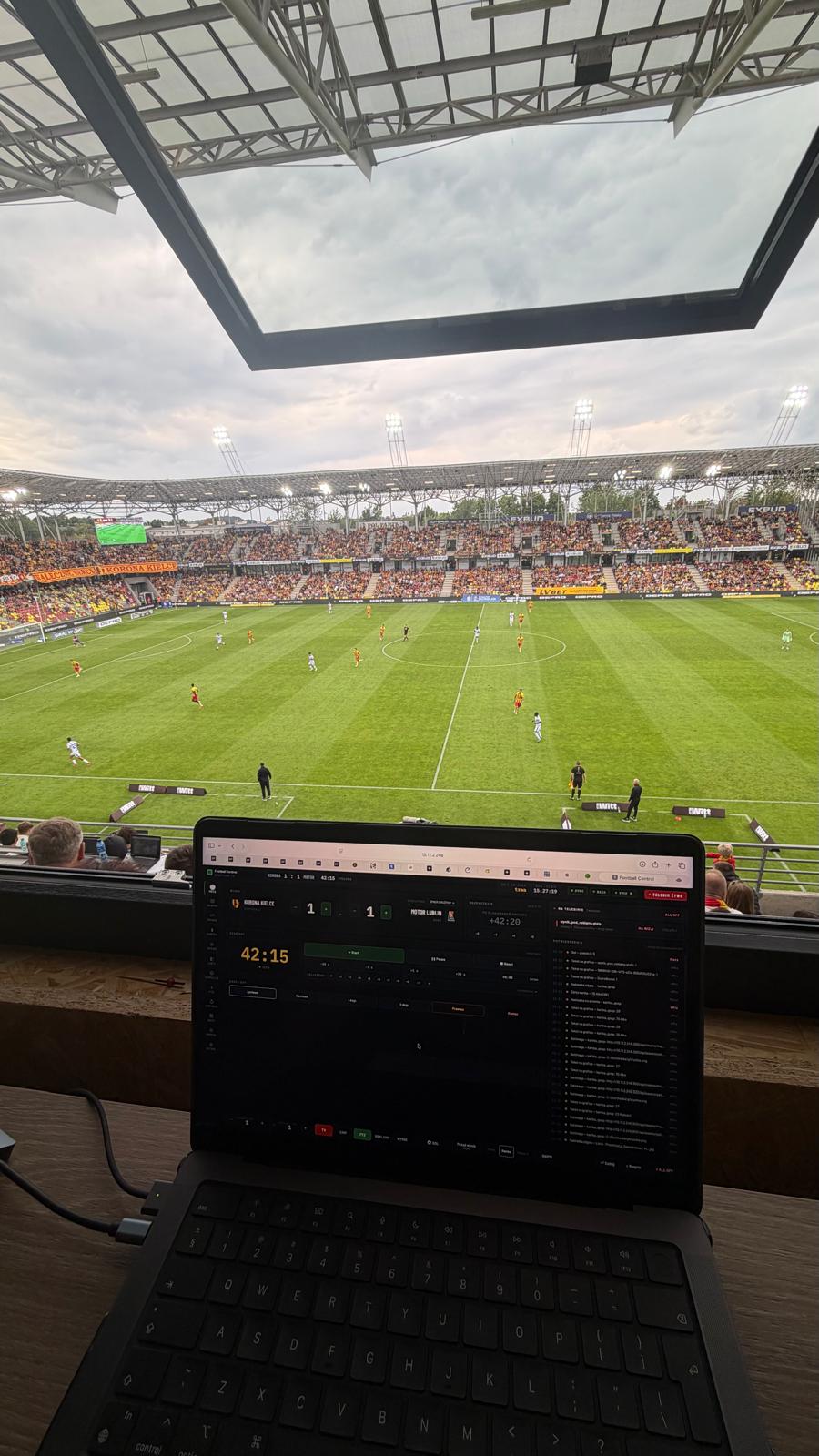 Korona Kielce — realizacja Smartside Multimedia
